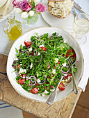 Greek salad for Easter