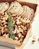 Brotchips, Brotsticks und Croutons