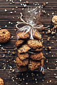 Oat cookies as a gift