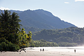 The beach at Uvita, Parque Nacional Marina Ballena (Ballena National Marine Park), Costa Rica, Central America