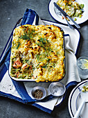 Fish pie with dill