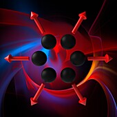 Repulsive gravity, illustration