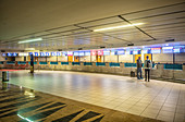 Empty airport during Covid-19 outbreak