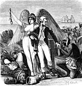 Marquis de Lafayette, French General, in America