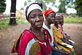 Hospital queue, Bossangoa, Central African Republic