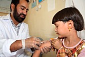 Childhood immunisation, Afghanistan