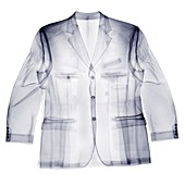 A man's jacket, X-ray