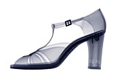 High heeled shoe, X-ray