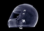 Crash helmet, X-ray