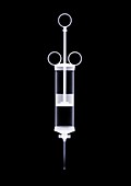 Medical syringe, X-ray
