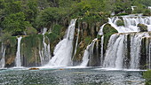 Skradin's waterfall, Croatia