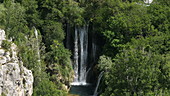 Manojlovac waterfall in Croatia