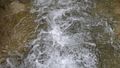 Close up of Skradin's waterfall, Croatia