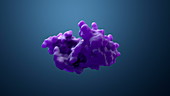 Enzyme molecular structure, animation