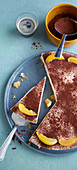 Tiramisu-Torte mit Aprikosen