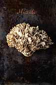 Fresh maitake mushrooms