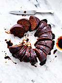 Syruped Chocolate Stout Cake