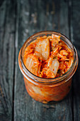 Kimchi - fermentierter Chinakohl aus Korea