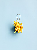French fries in a mini frying basket