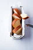 Lime brioche with ginger