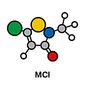 Methylchloroisothiazolinone preservative molecule