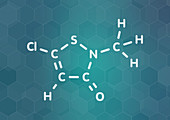 Methylchloroisothiazolinone preservative molecule