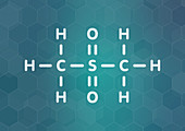 Methylsulfonylmethane dietary supplement molecule