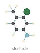 Starlicide avicide molecule, illustration