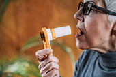 Monitoring respiratory illness with digital spirometer