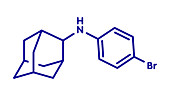 Bromantane asthenia drug molecule, illustration