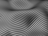 Waves, abstract illustration