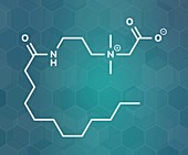 Cocamidopropyl betaine synthetic surfactant molecule