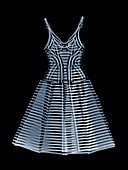 Metal linked dress, X-ray
