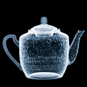 China teapot, X-ray