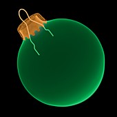 Green bauble, X-ray