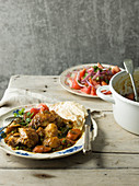 Hühnchen-Curry mit Sambal