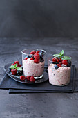 Swiss berry muesli with oatmeal