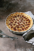 Pekan Pie mit Karamell (USA)