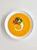 Carrot Ginger Chickpea Soup