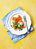 Herby Salmon Crepes