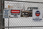 Contaminated electroplating site, Michigan, USA