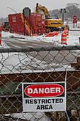Contaminated electroplating site, Michigan, USA