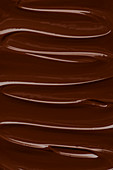 Melted dark chocolate