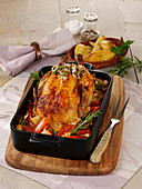 Oven-baked Mediterranean chicken