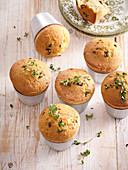 Muffins with rosemary