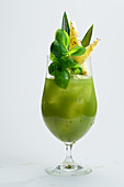Basil Bay Cocktail with Pineapple