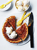 Maply syrup tart