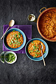 Moong Dal Makhani (Linsencurry, Indien)