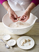 Preparing bread dough