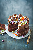 Easter nest cake